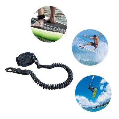 China New Style PE Custom Black Durable PE Elastic Panel Holder Up Kayak Paddle Leash for sale