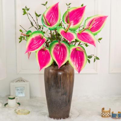 China Colorful Celebration BinRui Artificial Flower Bless Leaf For Wedding Artificial Religion Decoration Weeding Decor Home Gifts for sale