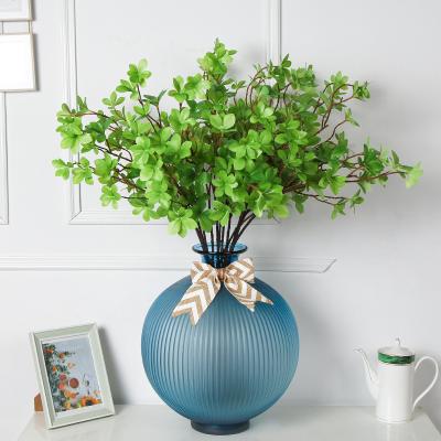 China Events Decoration BinRui Artificial Flower 5 Branches Seven Branches Star Leaves Decoration Weeding Indoor Outdoor Party Home Decor Festival Gifts for sale