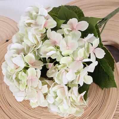 China Hot Sale 5 Heads 3D Japan Indoor Outdoor Hydrangea Bouquet Hot Sale 5 Heads Artificial Flower BinRui Wedding Decoration Home Office Decor for sale