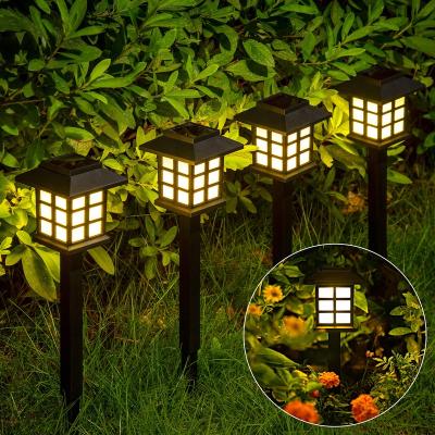 China 12 Pack Outdoor Solar Garden Pathway Walkway Lights for Garden Landscape Path for sale