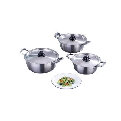 China Viable Factory Directly Supply High Quality Indian Kitchen Cook Pot Casserole Soup Pot for sale