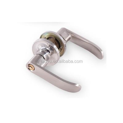 China Zinc Alloy Entrance Bathroom Passage Door Handle Lock Toilet Locks PY-SG01 for sale