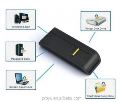 China Security USB Biometric Fingerprint Reader Password Lock For Laptop PC Computer PY-FL005 for sale