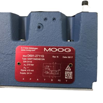 China Proportional MOOG Solenoid Valve D691-2711G 500RPM for sale