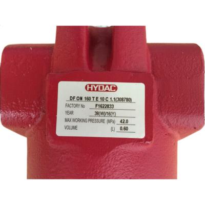 China Hydac Solenoid Valve DFON160TE10C1.1 Industrial And Unidirectional Flow for sale