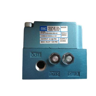 China MAC PPC5C-ABB-AGAA-BBA-IB Solenoid Valve Brass NBR ‌Balanced Valve Design‌ for sale