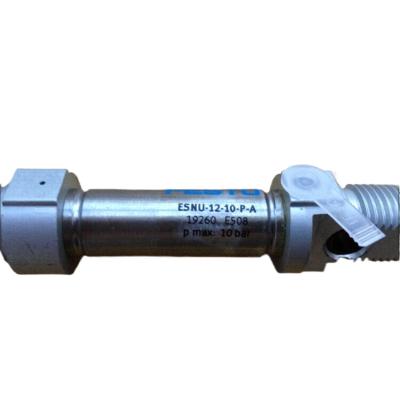 China Festo Hydraulic Cylinder ESNU-12-10-PA With Accessories For Easy Mounting for sale