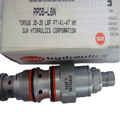 China SUN Overflow Valve PPDB-LBN For Hydraulic Systems Direct Acting Option Recommended for sale