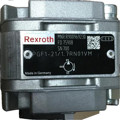 China Rexroth Gear Pump PGF1-21 1,7RN01VM Silver High Efficiency Long Service Life Low Noise High Reliability 210 Bar 600-3600 Rpm Cast Iron for sale