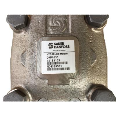 Chine Moteur hydraulique Danfoss OMV630151B3103 Noir et argenté Faible bruit Longue durée de vie Facilité d'entretien à vendre