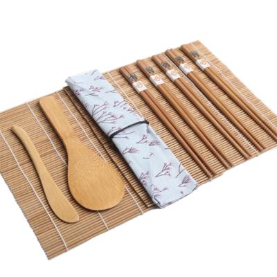 China Viable Factory Wholesale Japanese Style Bamboo Sushi Making Kit Bazooka, Sushi Kit For Beginners for sale