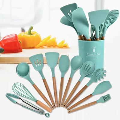 China Good Quality Viable Wholesale Kitchen Utensil Silicone Kitchen Utensils for sale