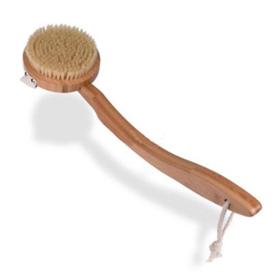 China All Natural All Natural Natural Sisal Hair Cellulite Exfoliating Body Smoother Dry Skin Bath Brush for sale