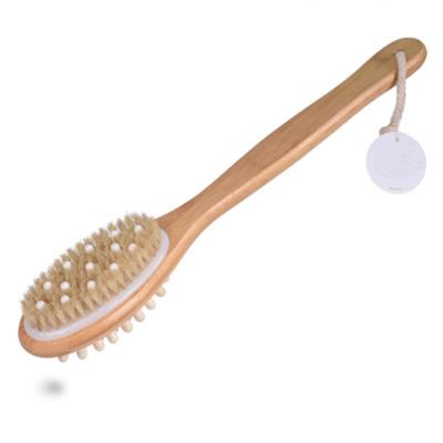 China All Natural All Natural Wholesale High Quality Wooden Bath Body Brush Dry Skin and Massage Brush for sale