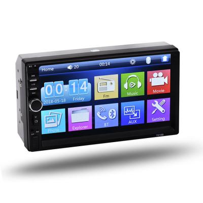 China 1* English 7018B Universal Auto Radio 2 Din 7 Inch Touch Screen Car Stereo USB MP4 MP5 Player for sale