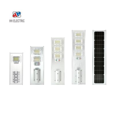 China Outdoor ROAD Lighting Integrated Solar LED Street Light IP65 Aluminum Alloy Waterproof Body 50W 100W 150W 200W 250W With CE EMC ROHS for sale