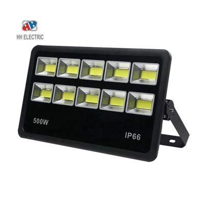 China WAREHOUSE/OFFICE/HOTEL/ETC 2022 hot sale led flood light OEM SKD COB outdoor lighting lamp IP66 waterproof 300W 400W 500W for stadium warehouse 5000K 6500K for sale