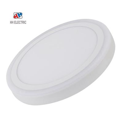 China Factory Price Modern Outdoor Mounted Round Shape LED Panel Light 6W 9W 16W 24W With RGB Color SMD Indoor Lighting Lamp With CE BIS for sale