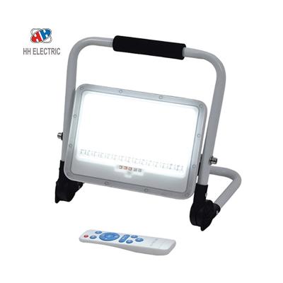 China WAREHOUSE/OFFICE/HOTEL/ETC Portable LED Work Light Aluminum Housing SMD LED Die Casting Rechargeable Flood Light for sale