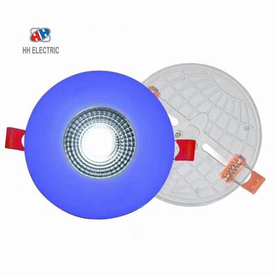 China Modern Double Color LED RGB Ceiling Light 2 In 1 Color 12W 24W LED Panel Light With CE Certificate for sale