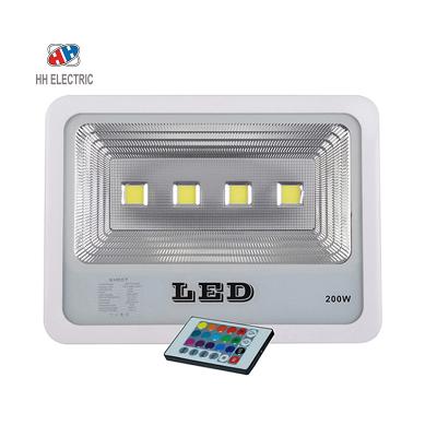 China WAREHOUSE/OFFICE/HOTEL/ETC Waterproof Outdoor Smart RGB Color Changing Garden Spotlight LED Flood Light for sale