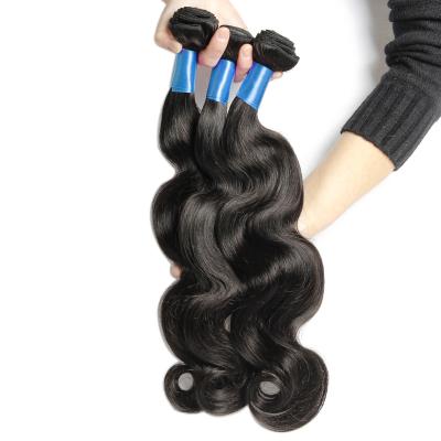 China Wholesale DEEP LOOSE WAVE Brazilian Virgin Hair Extension Bundles Double Drawn Body Wave Natural Hair Weave for sale