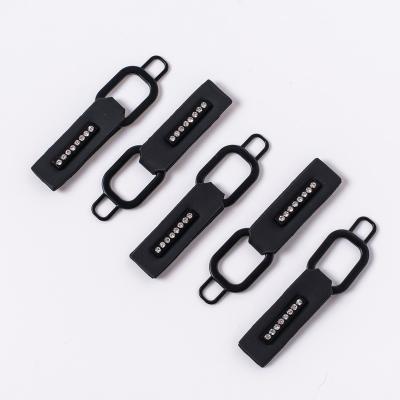 China Nickel Free Detachable Zipper Pulls Supplement Tab Repair Zipper Pull Replacement for Backpacks Jacket Pants Metal Zipper Sliders for sale