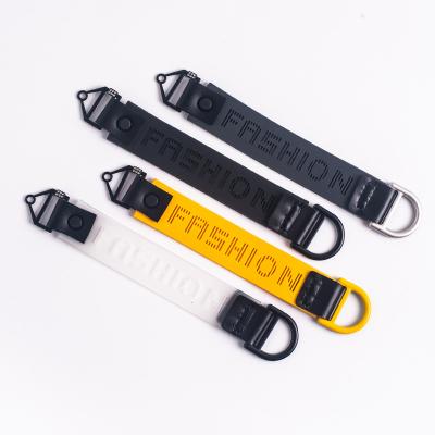 China Customized Hot Sales Custom Acceptable Key Chain Lanyard Phone Straps USB Key Short Wrist Audio Anti-lost Lanyard Walkie Talkie Hand Strap for sale