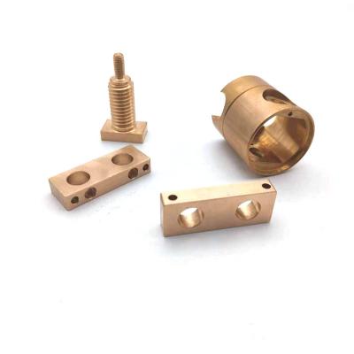 China Custom cheap price cnc service machining of precision specialty brass parts of industrial equipment for sale