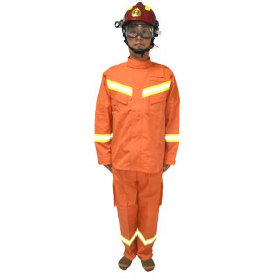 China Thermal Insulation Firefighter Gear Anti Thermal Radiation Fire Entrance Suit Multifunctional Fireman Heat Resistant Split Suit for sale