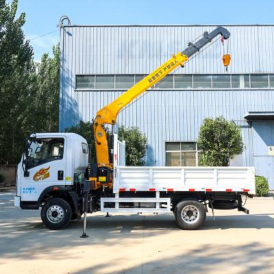 China TRUCK CRANE Factory Price hydraulic boom lift mini truck-mounted crane price for sale