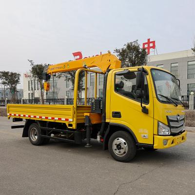 China TRUCK CRANE Special Offer small crane truck telescopic boom truck mounted crane with knuckle boom for sale