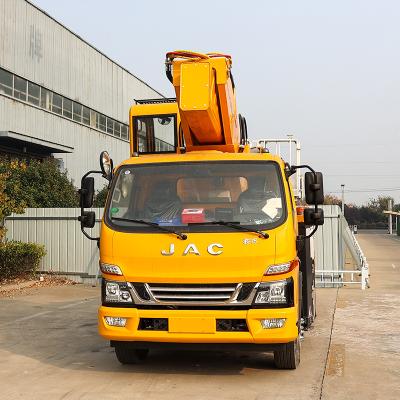 China Hot Selling telescopic boom Lift 36m Aerial Working Platform Truck 4 - 6L for sale