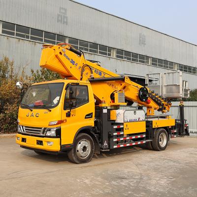 China DONGFENG 36m Truck Mounted Aerial Working Platform with Bucket 4 - 6L for sale