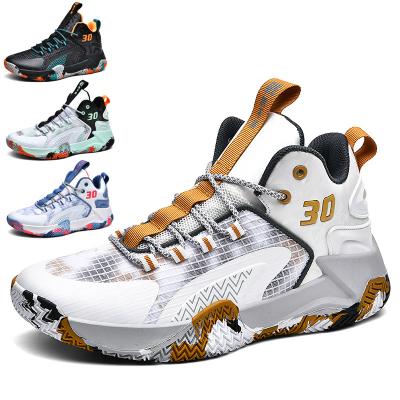 China Lightweight Basketball Shoes Men's Outdoor Sports Running Shoes Combat Casual Breathable Student Football Shoes Youth for sale