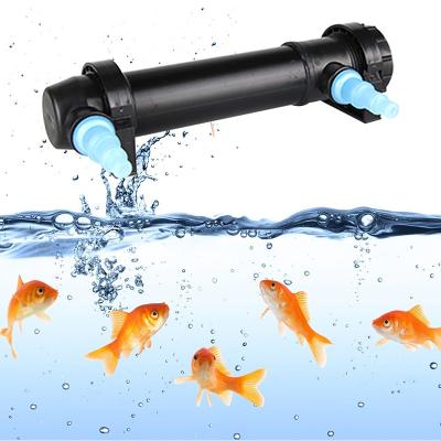 China Fish tank and aquarium Fish Tank Germicidal Lamp UV Ultraviolet Ray Algae Removal Sterilization Filter Purifier Disinfection Light Aquatic Pet Supplies for sale