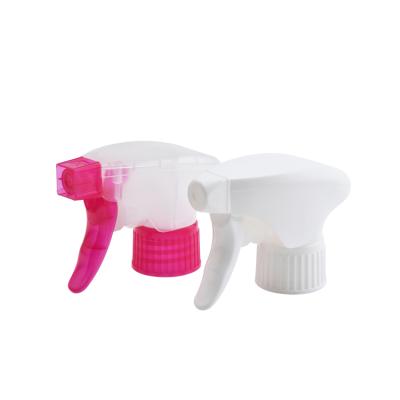 China Non Spill Customized All Plastic PP Trigger Sprayer 28/410 Trigger Spray Cleaning Bottles for sale