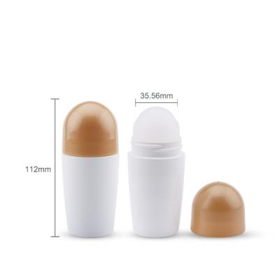 China New Design Recyclable Cosmetic Deodorant Roll On Refillable Bottle for sale