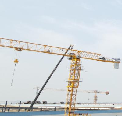 China yellow Flat Top Tower Crane Elevator 8 Ton for sale