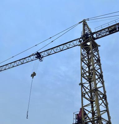 China Mini Hammer Head Tower Crane 12T met afstandsbediening Te koop