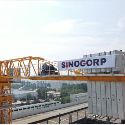 China 70m Boom Tower Crane Hoist 16 Ton Self Raising for sale