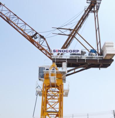 China Luffing Small Tower Crane Boom QTD5020-8/10 ton Crane Lifting Mobile for sale