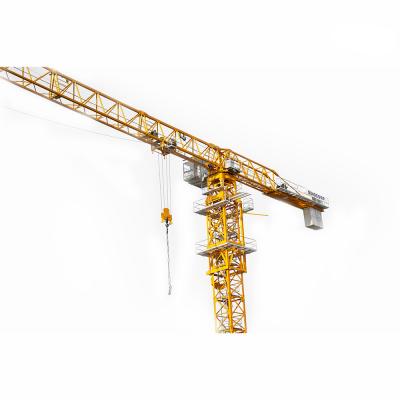 China Flat Head Tower Crane Arm Length 60m Lifting Weight 6t 8t 10t Te koop