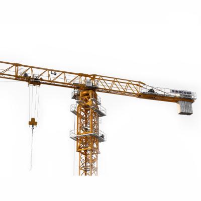 China 60m Jib Length 8t Load Tower Crane With Great Price QTZ80 PT6015-8 for sale