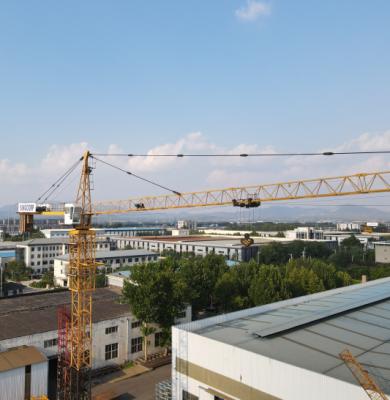 China New 5 Ton Tower Cranes For Lifting Construction With Spare Parts for sale