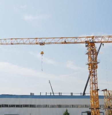 China 8 Ton 50 Meters Hoisting Height Flaptop Tower Crane for sale