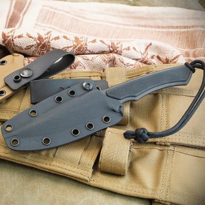 China Handmade fixed kydex sheath knife blade screw WETAC release hunting survival camping outdoor tool for sale