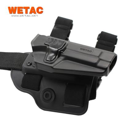 China USA imported tactical kydex Wetac leg coldre belly band holster for sale