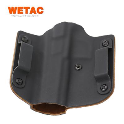 China USA imported high quality gun holster Wetac leather kydex holster professional factory for sale